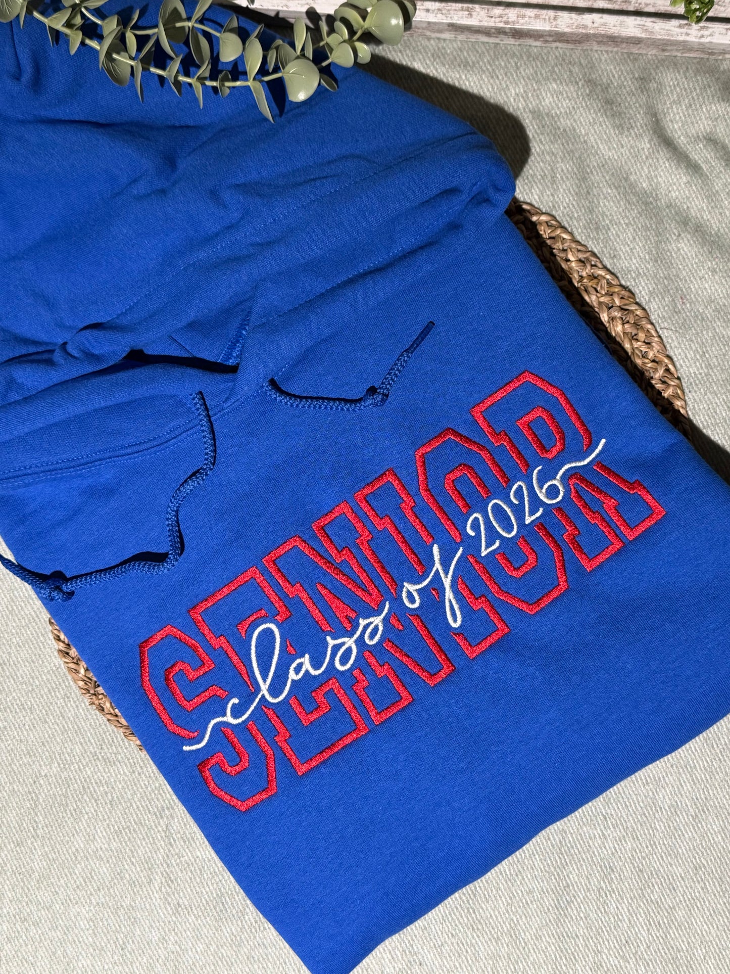 Senior Class of 2026 Embroidered Shirt