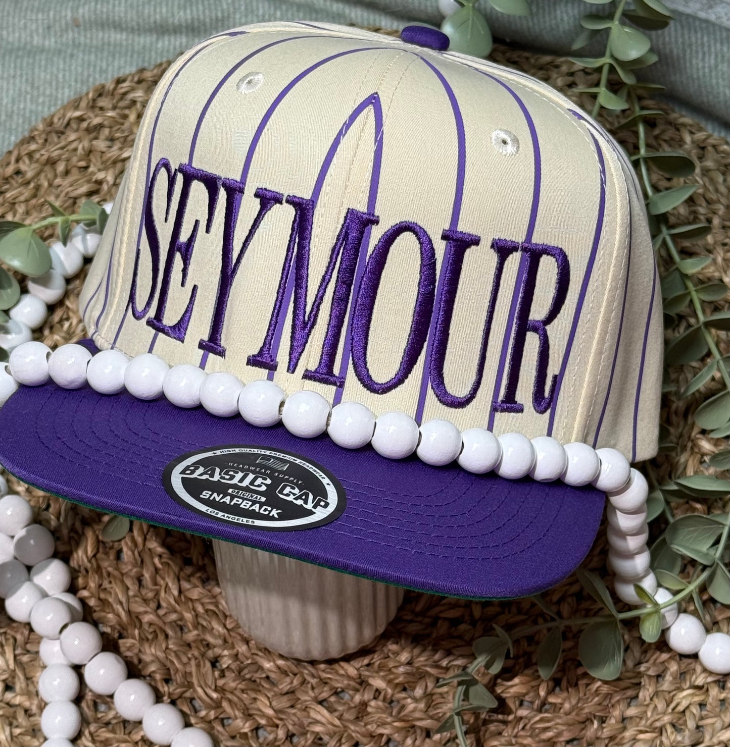 Seymour Embroidered Structured Hat