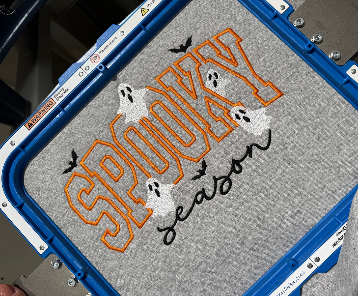 Spooky Season Embroidered Shirt