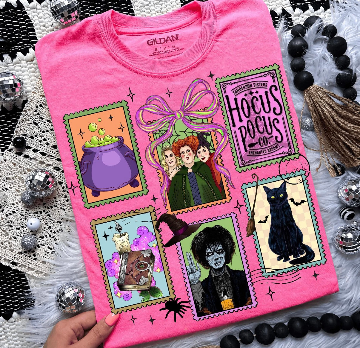 HP stamps graphic shirt