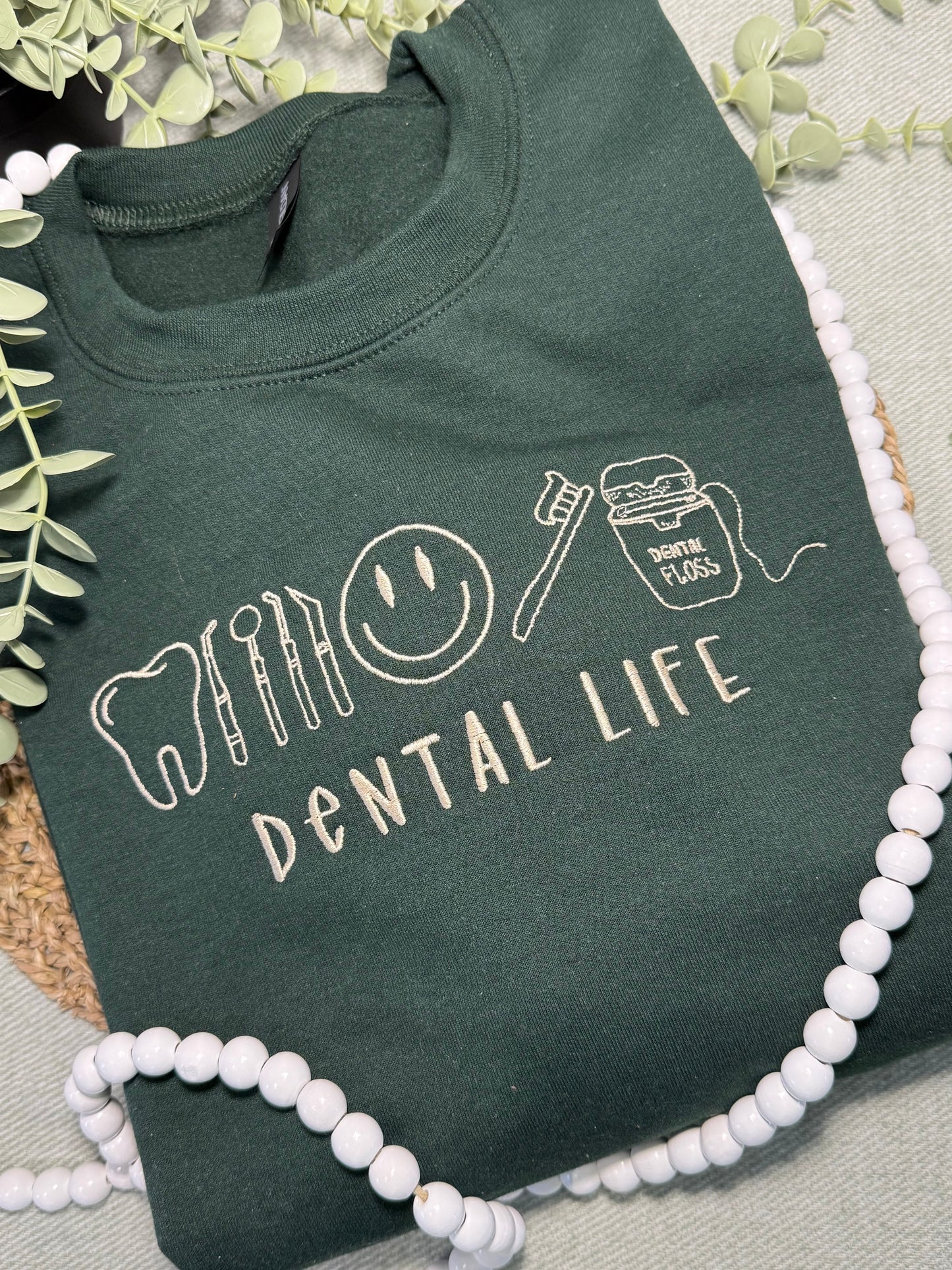 Dental Life Embroidered Shirt
