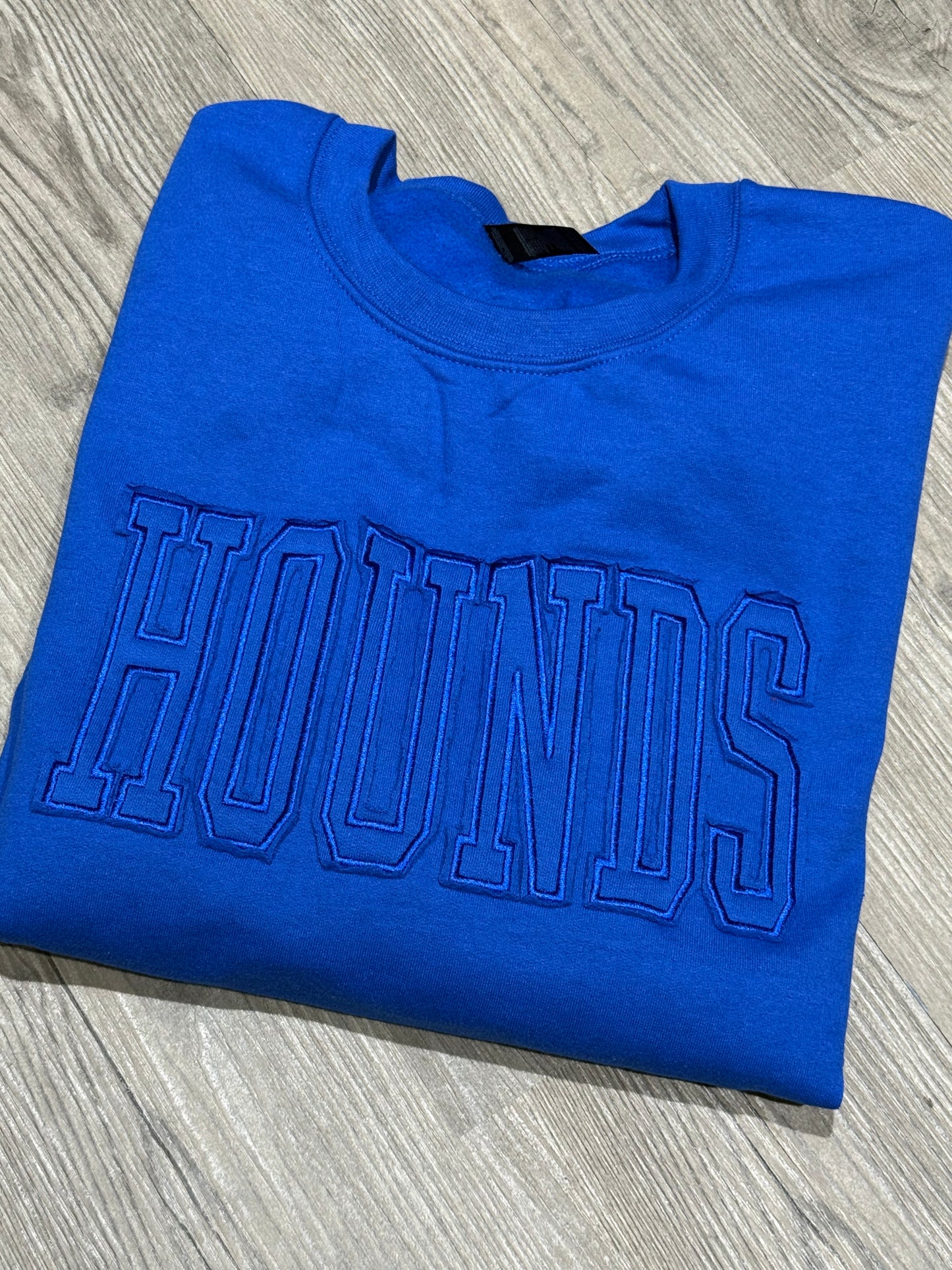 Custom team embroidered tone on tone shirt email colors team etc.