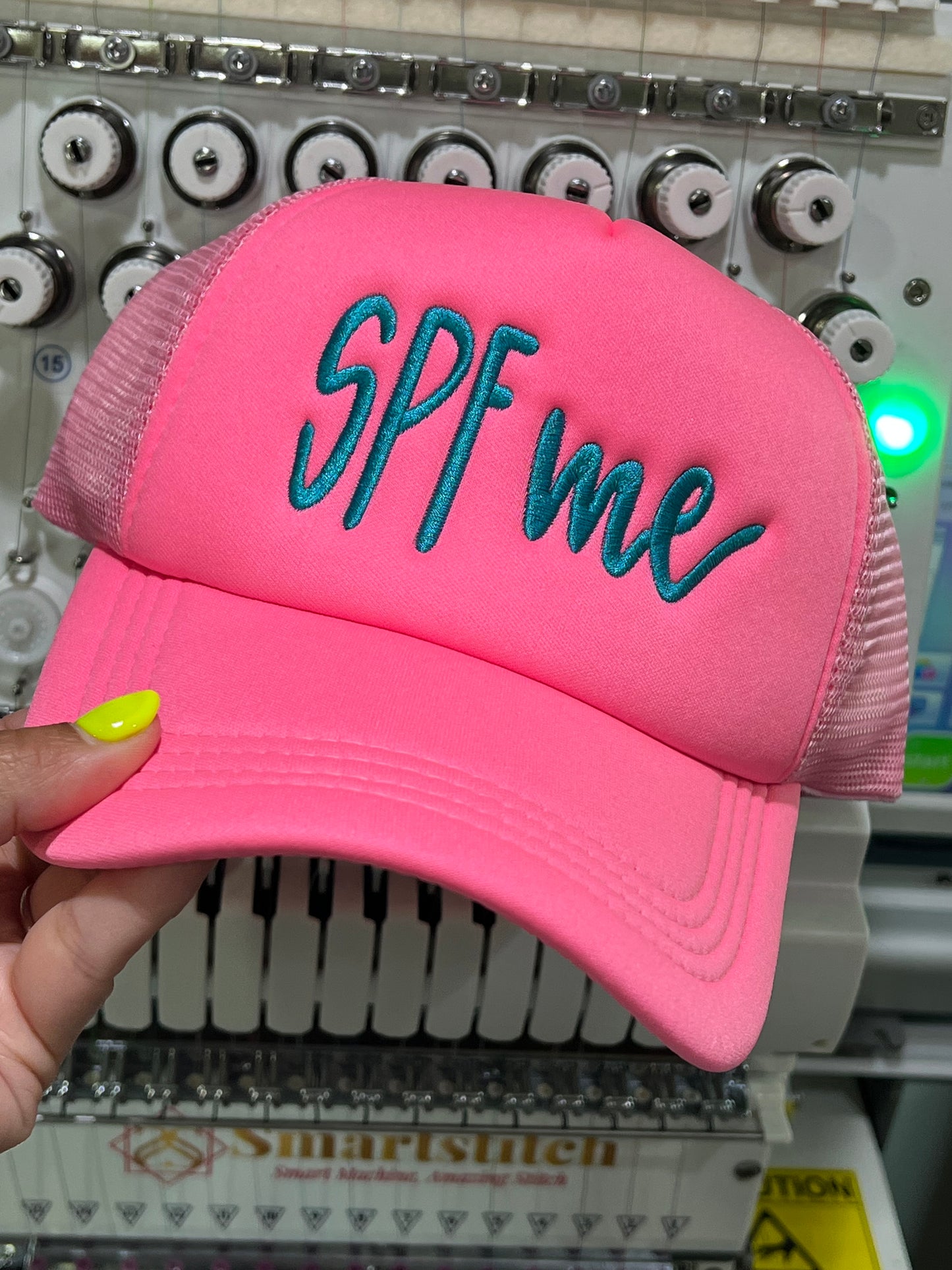 SPF me foam cap
