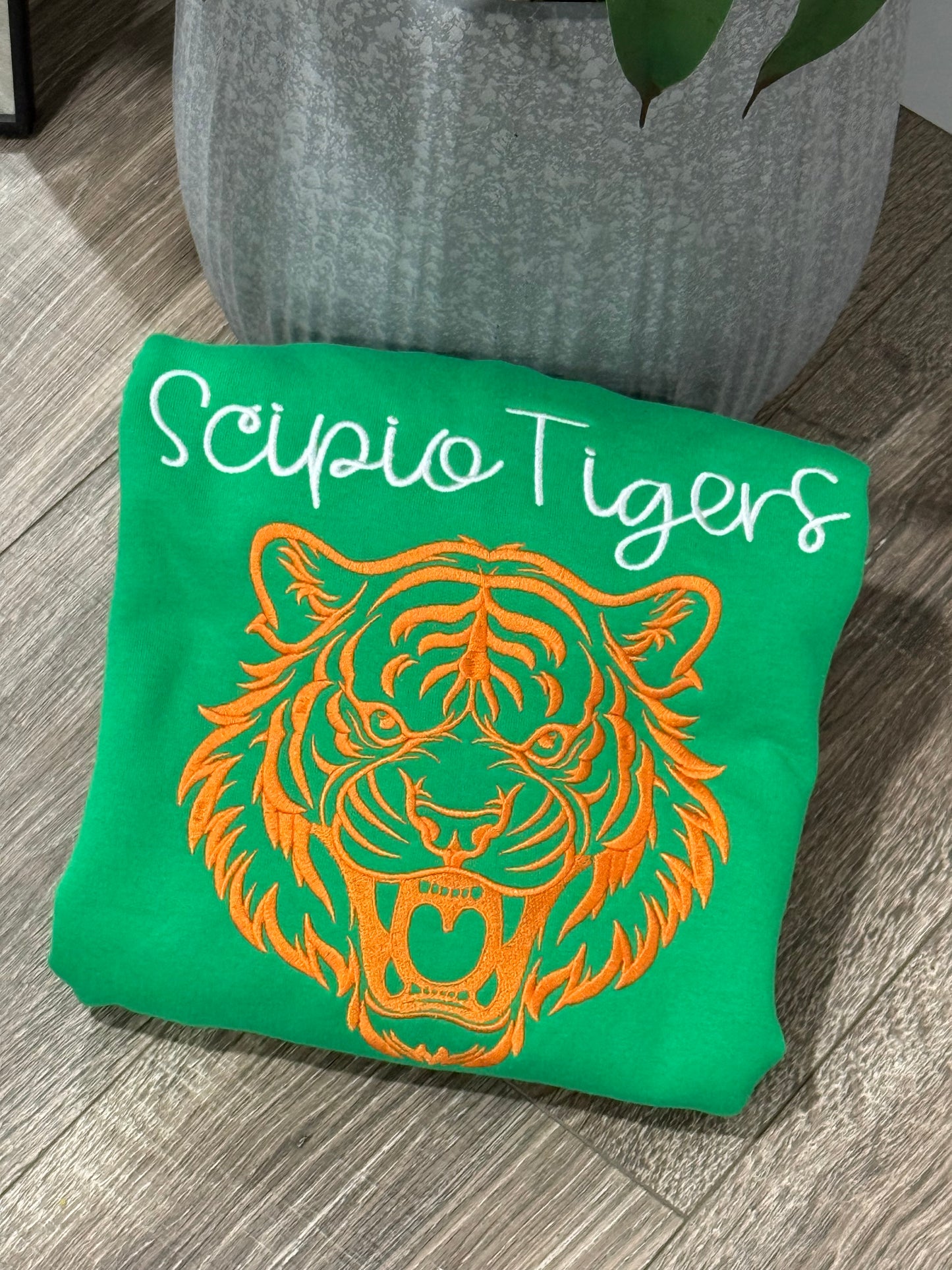 Scipio tigers embroidered shirt