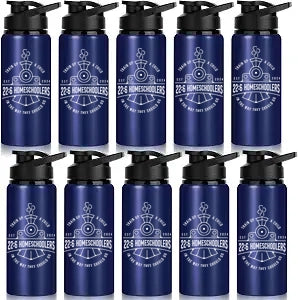 22:6 Homeschoolers 20oz Aluminum Water Bottle with Snap Lid