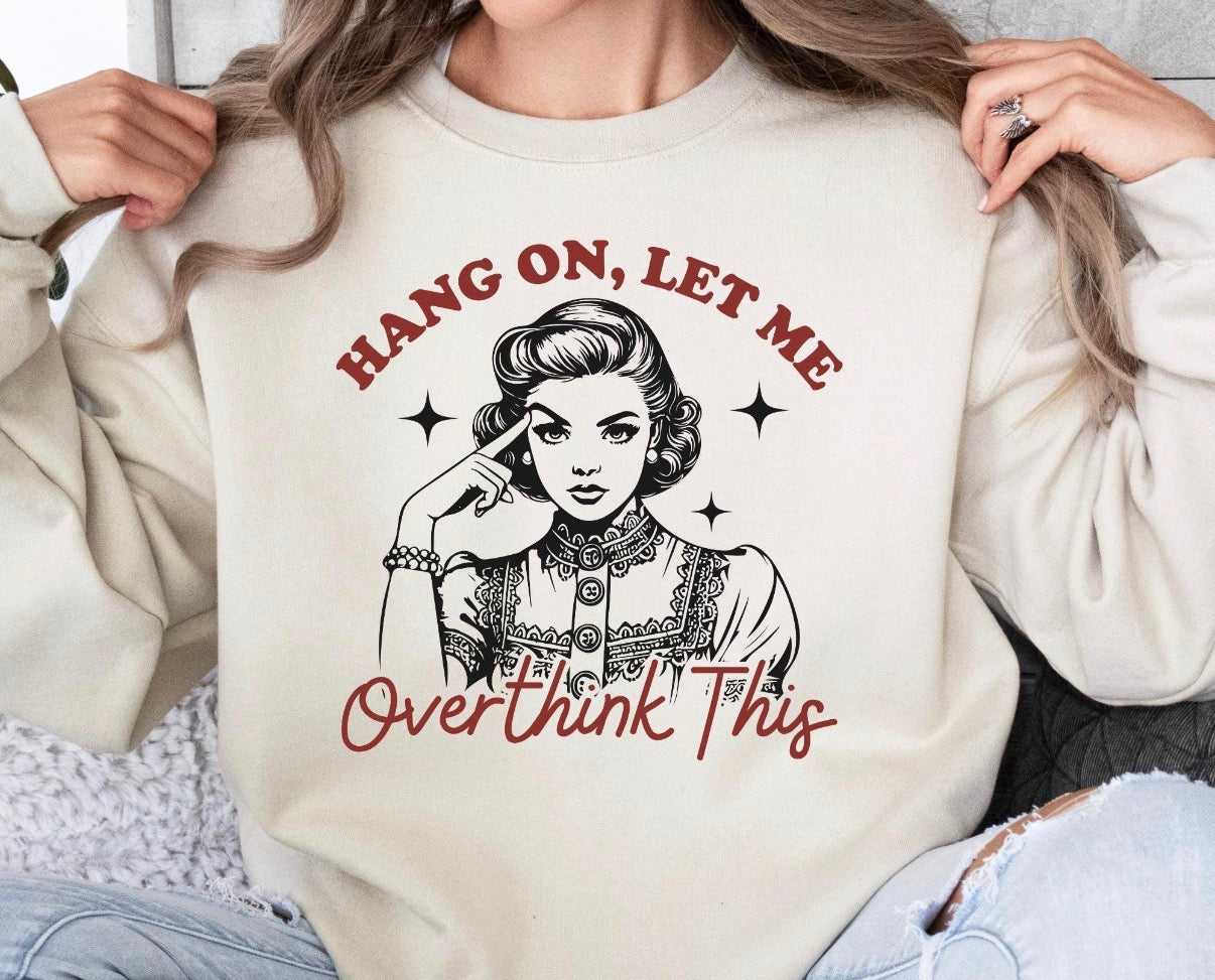 Hang on, let me overthink this graphic shirt