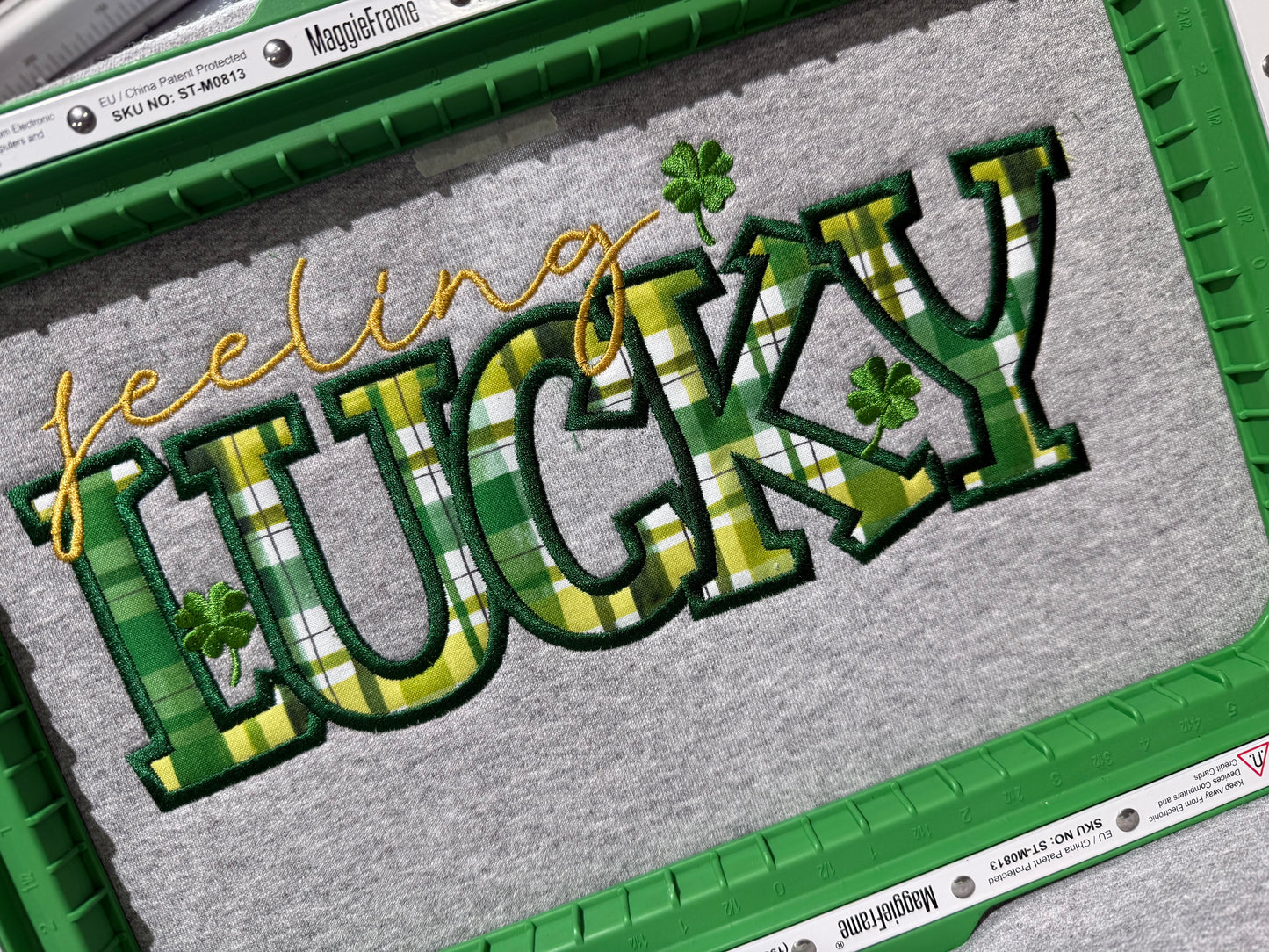 Feeling Lucky Embroidered Shirt
