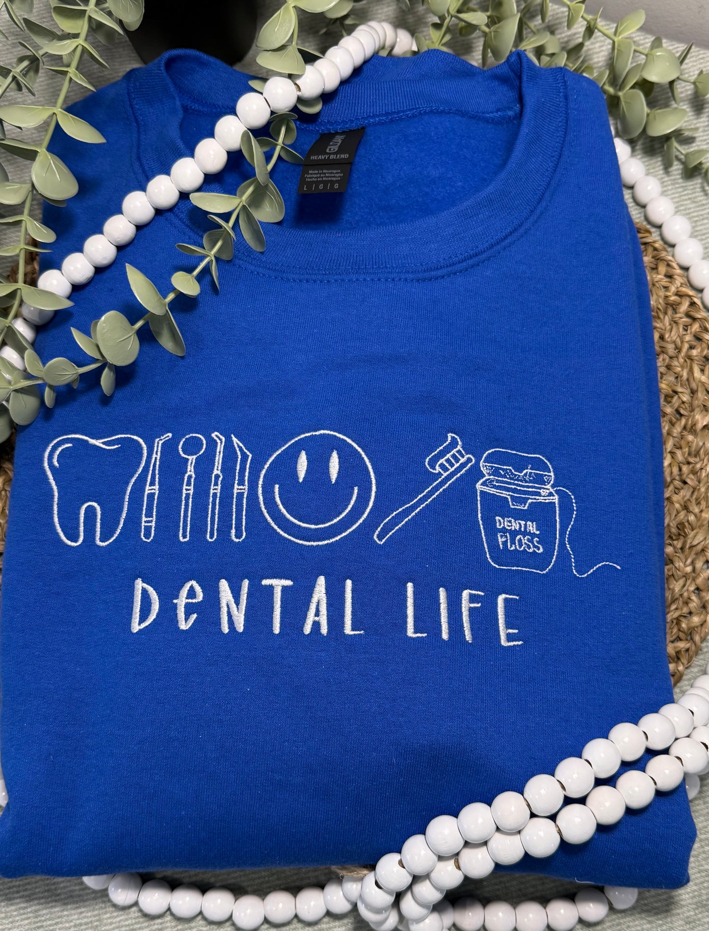 Dental Life Embroidered Shirt