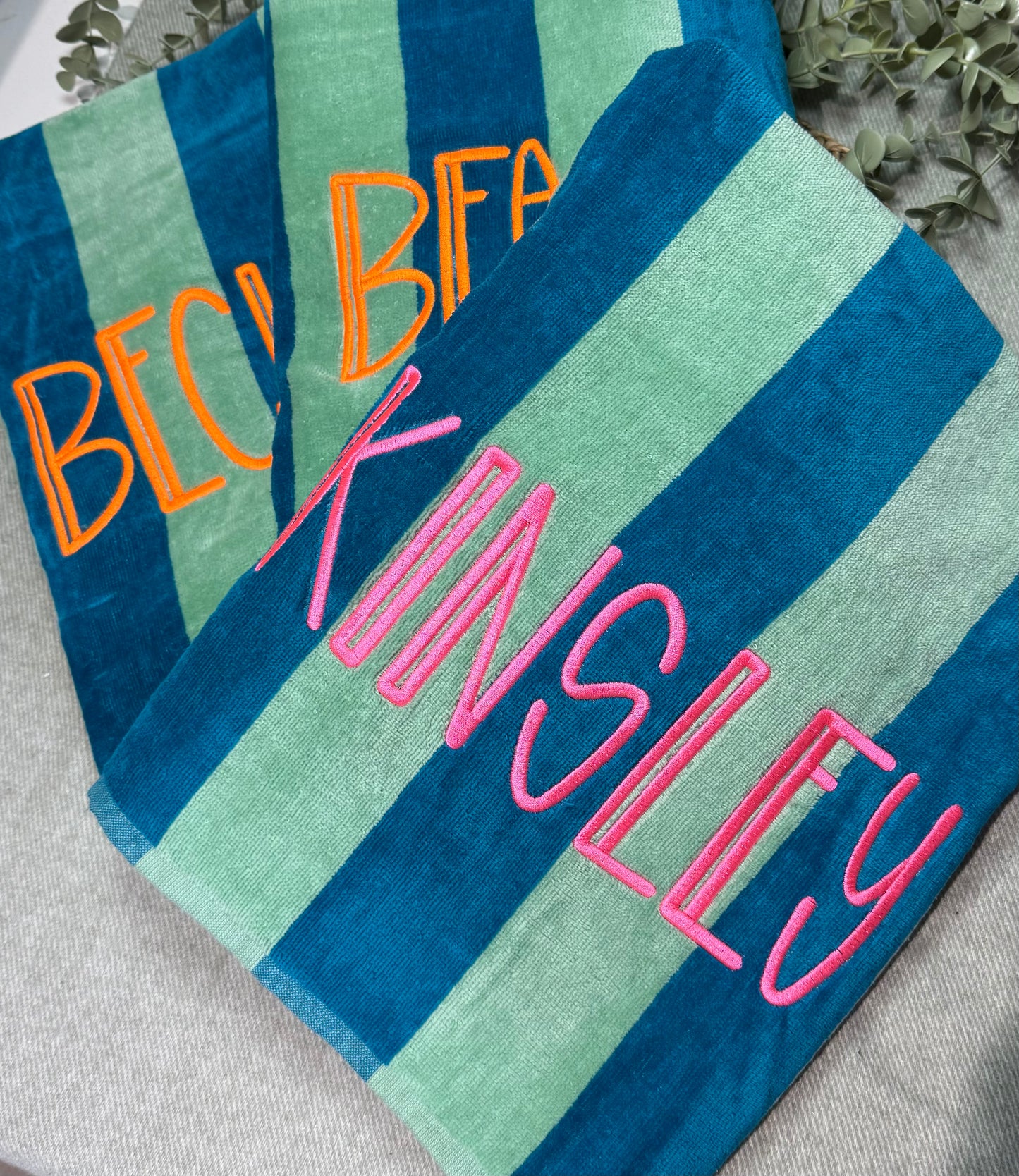 Custom Beach Towels