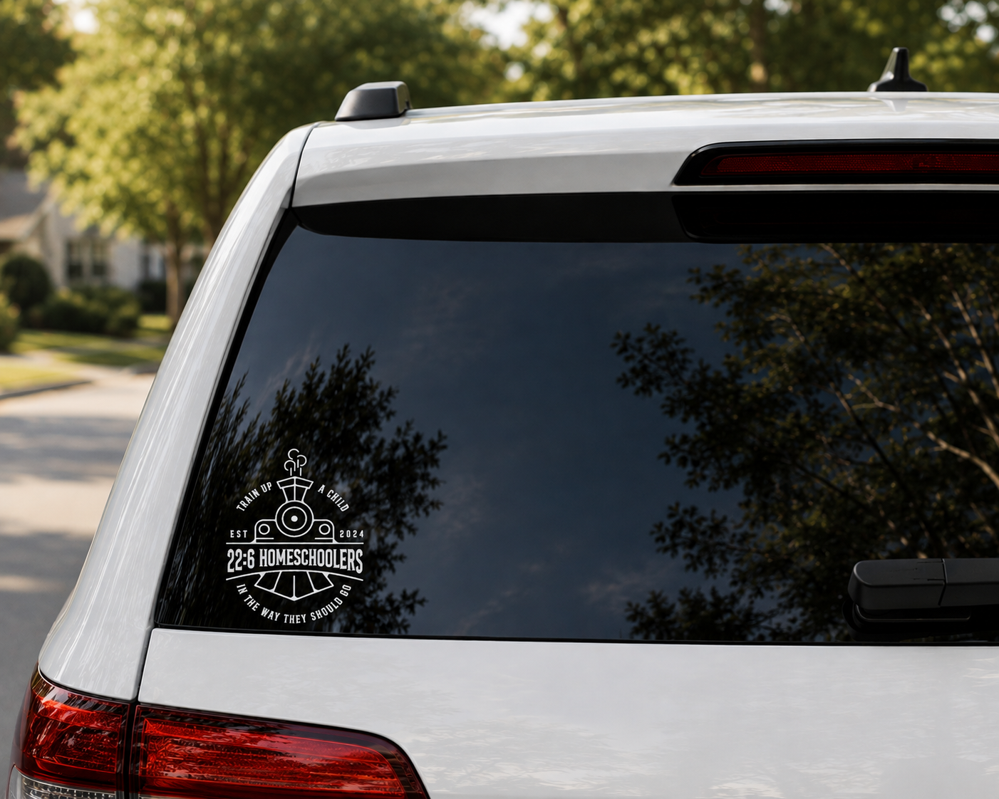 22:6 Homeschoolers Decal