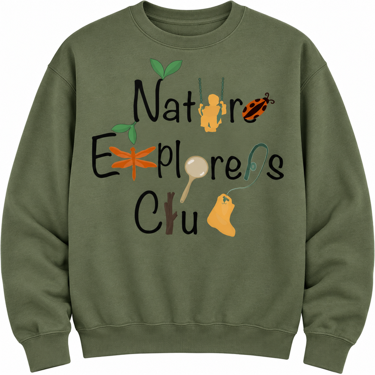 Nature Explorers Club Crew Sweatshirts