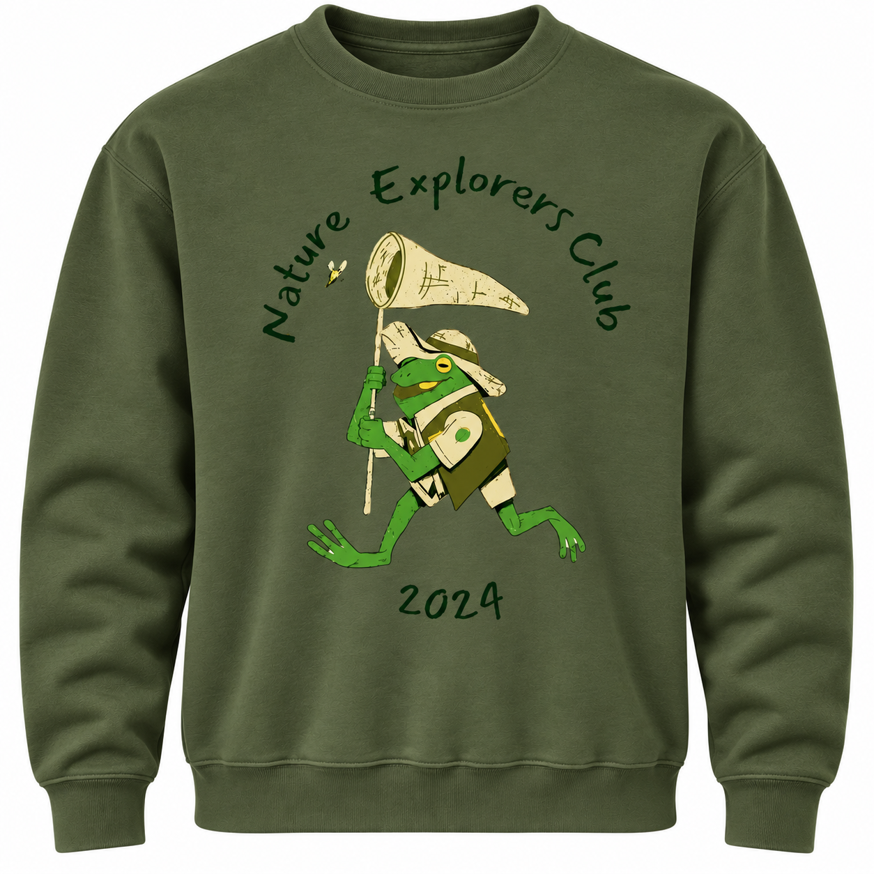 Nature Explorers Club Crew Sweatshirts