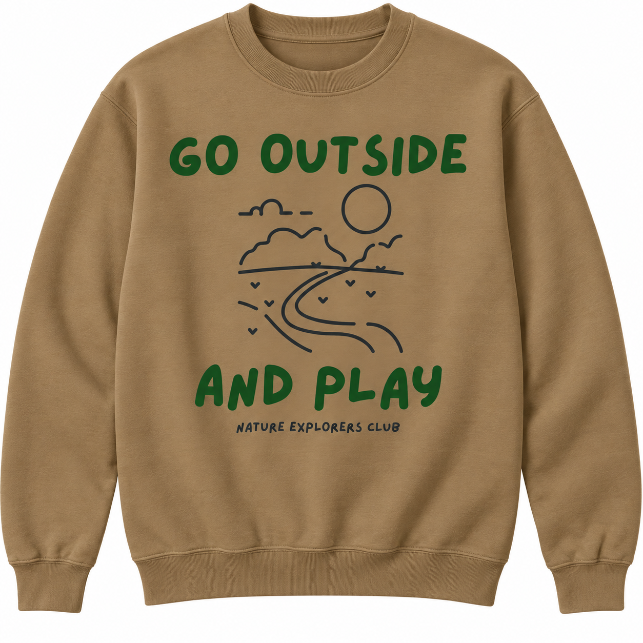 Nature Explorers Club Crew Sweatshirts