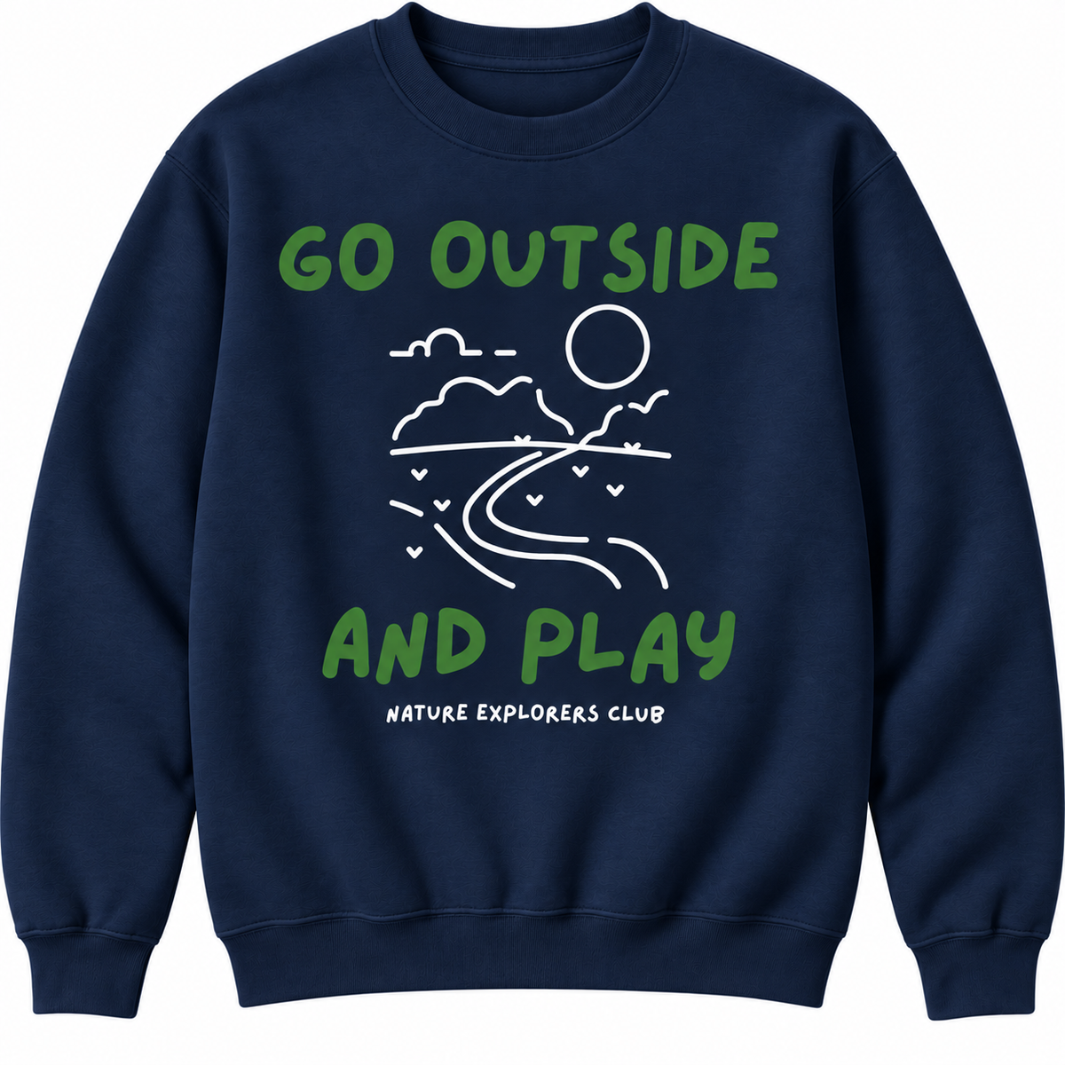 Nature Explorers Club Crew Sweatshirts
