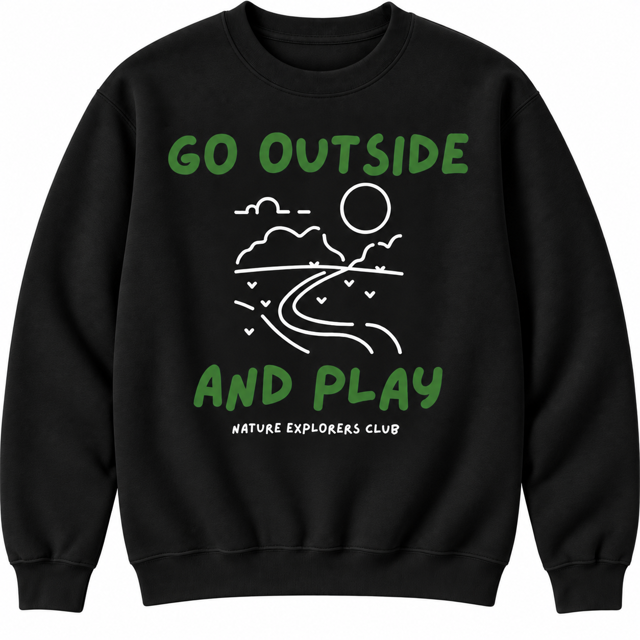 Nature Explorers Club Crew Sweatshirts