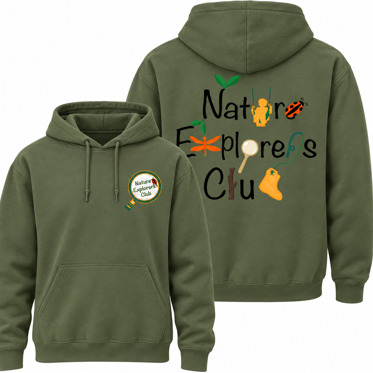 Nature Explorers Club Hoodies