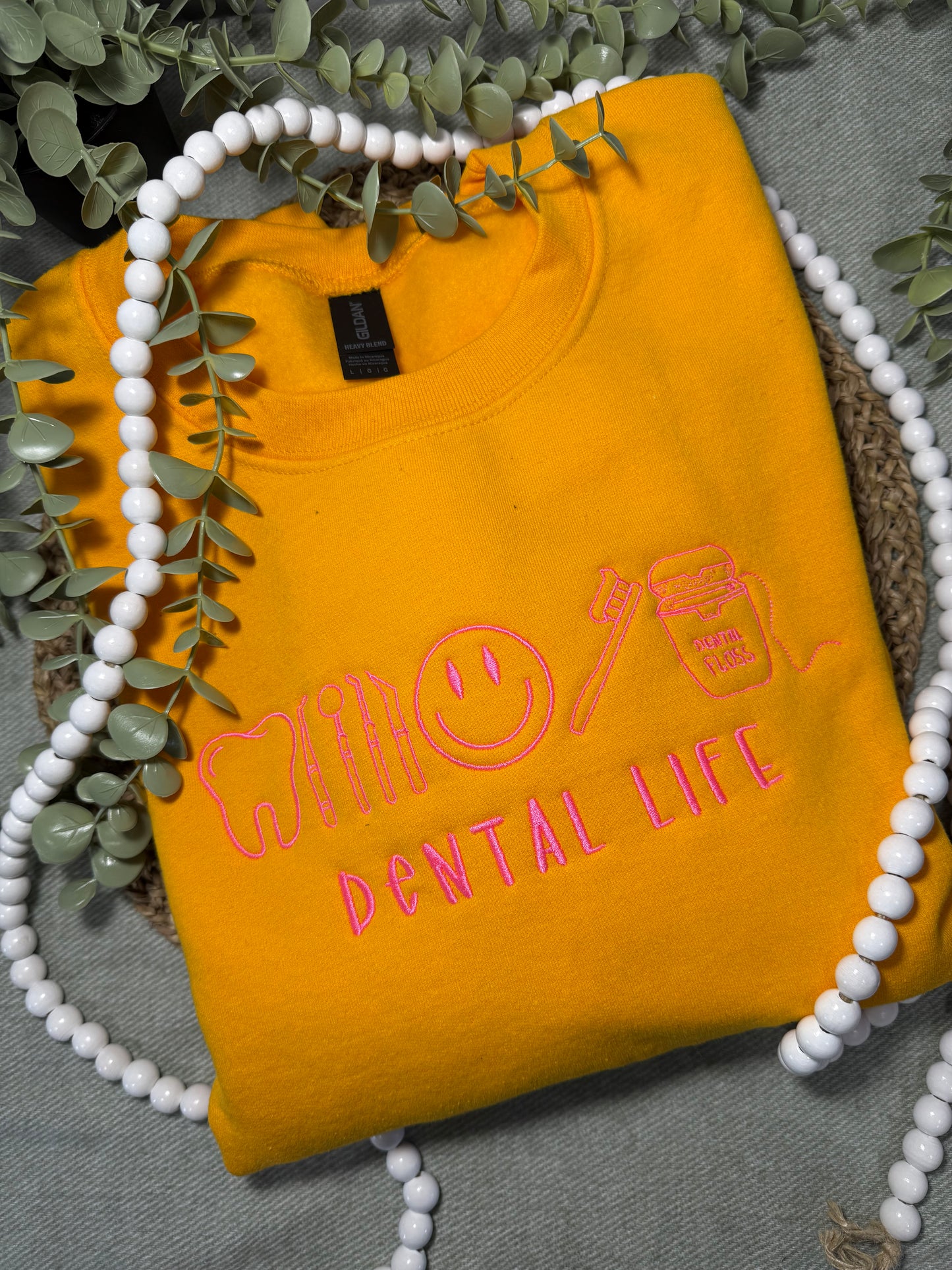 Dental Life Embroidered Shirt