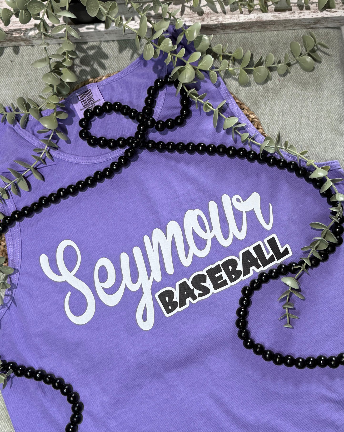 Seymour Baseball graphic shirt