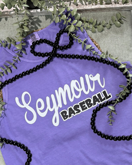 Seymour Baseball graphic shirt