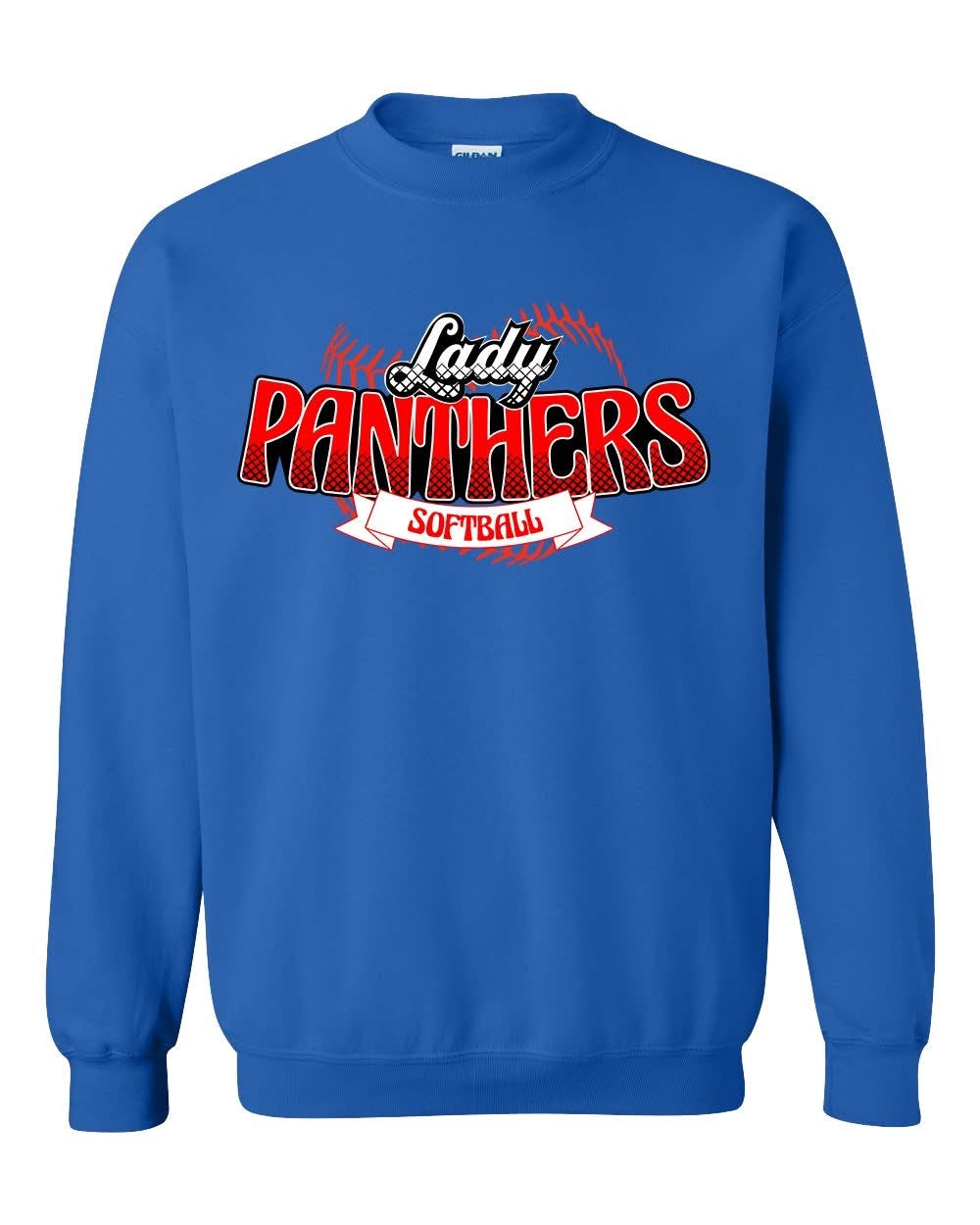 Lady Panthers Softball Graphic Shirt