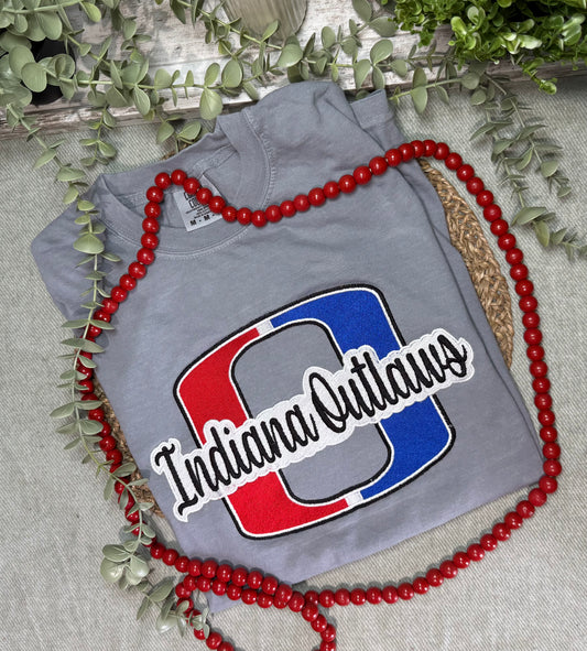 Indiana Outlaws Embroidered Shirt