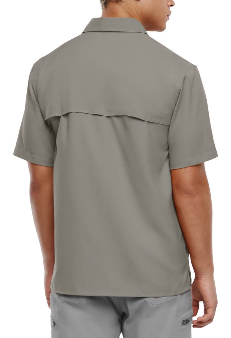 Myers Sod Farm Embroidered Eddie Bauer Men’s Tech Woven Shirt
