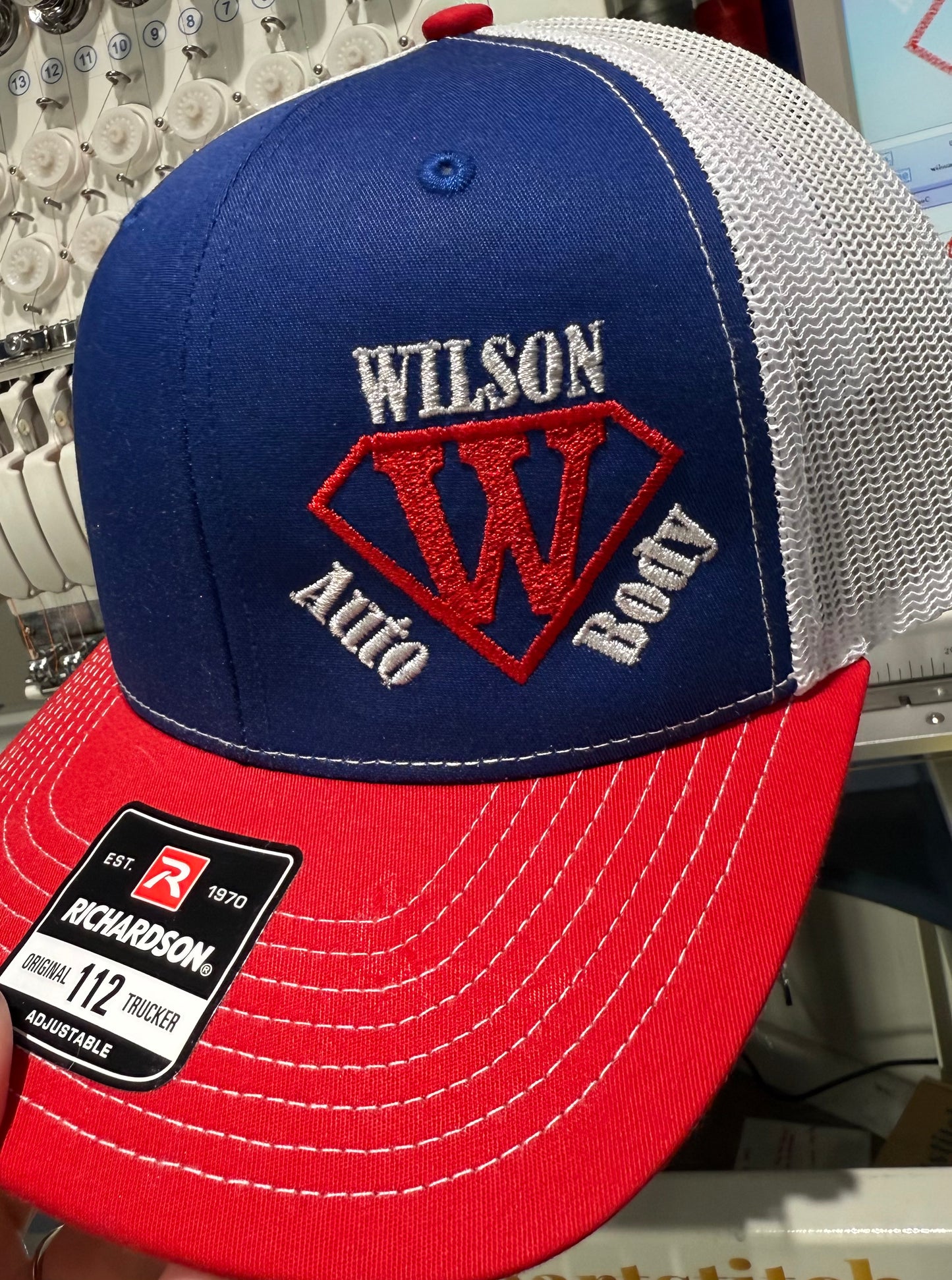 Wilson Auto Body Richardson 112 SnapBack Cap