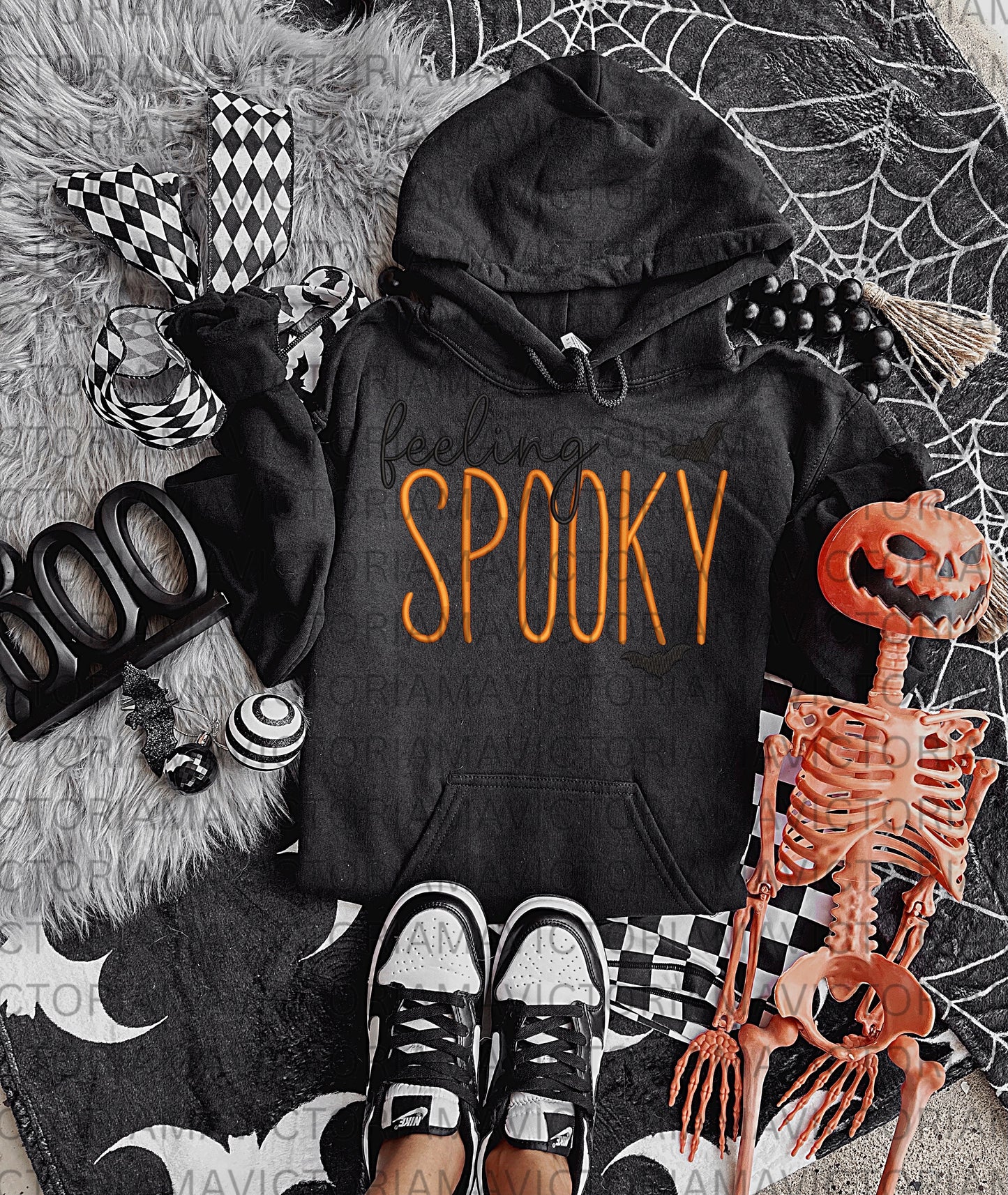 Feeling Spooky embroidered shirt