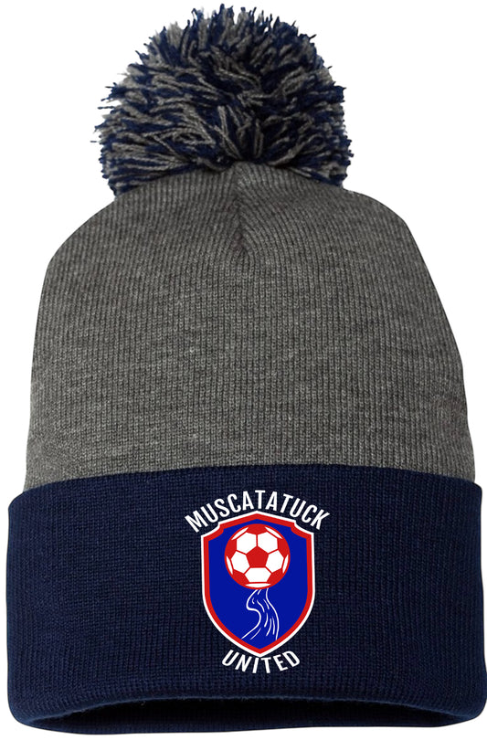 MUS embroidered Pom beanie NEW 2025