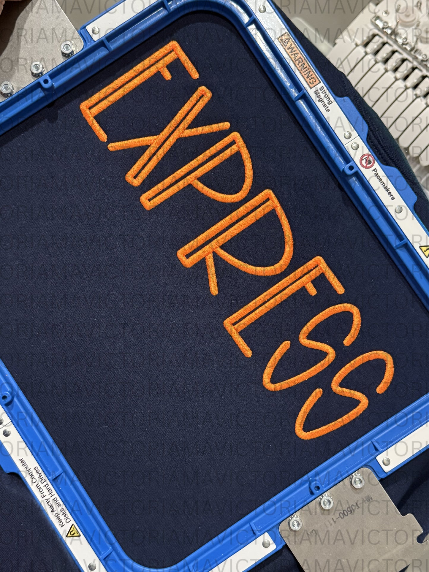 Express embroidered shirt