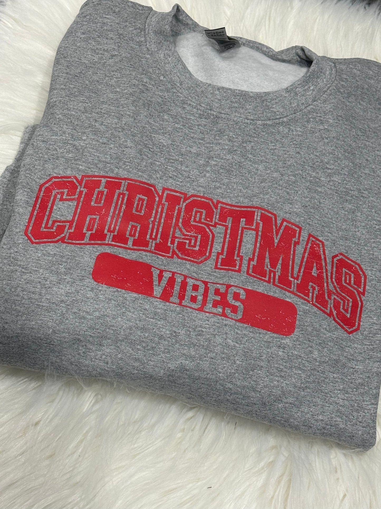 Christmas vibes graphic shirt