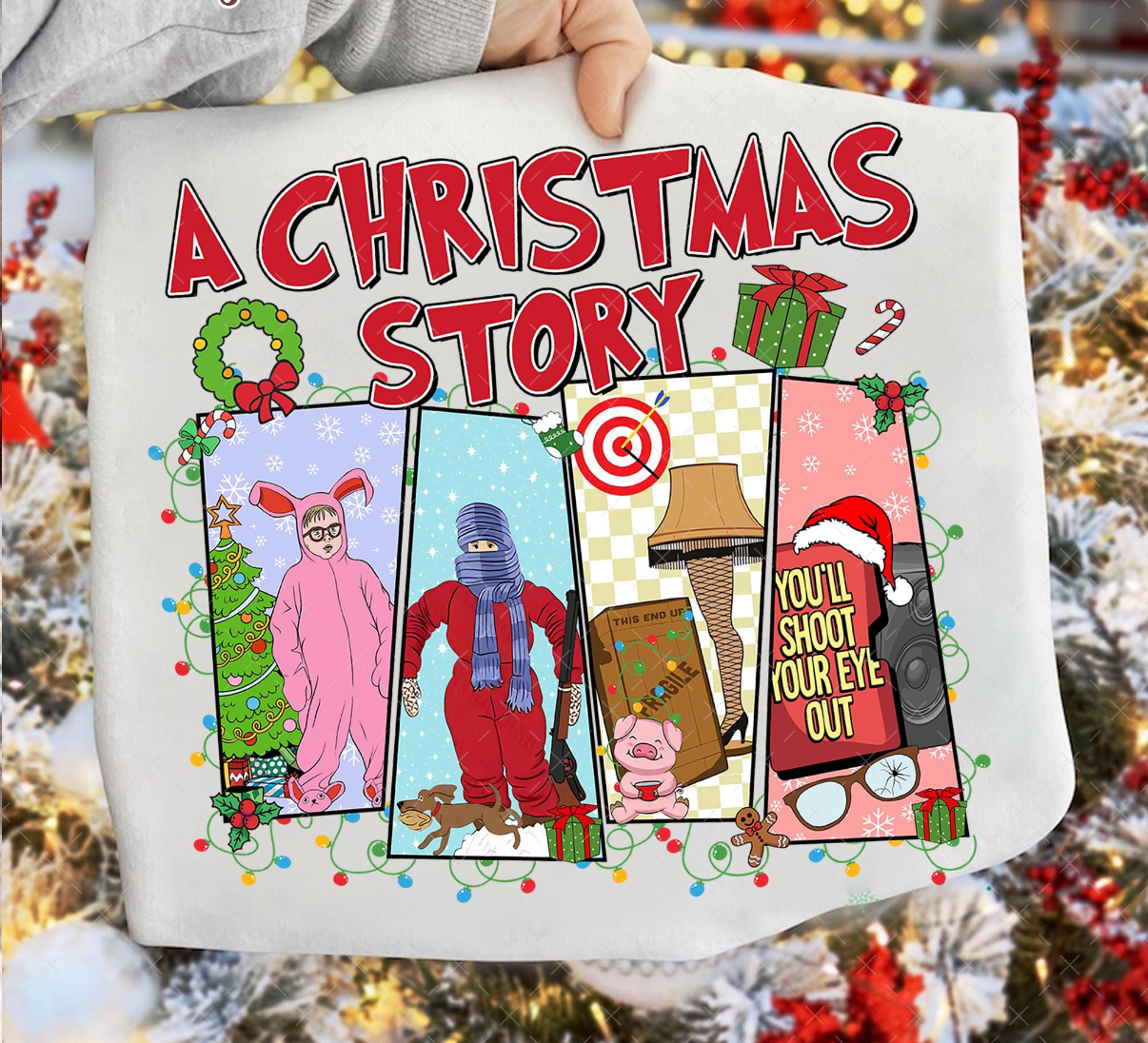 A Christmas Story graphic shirt