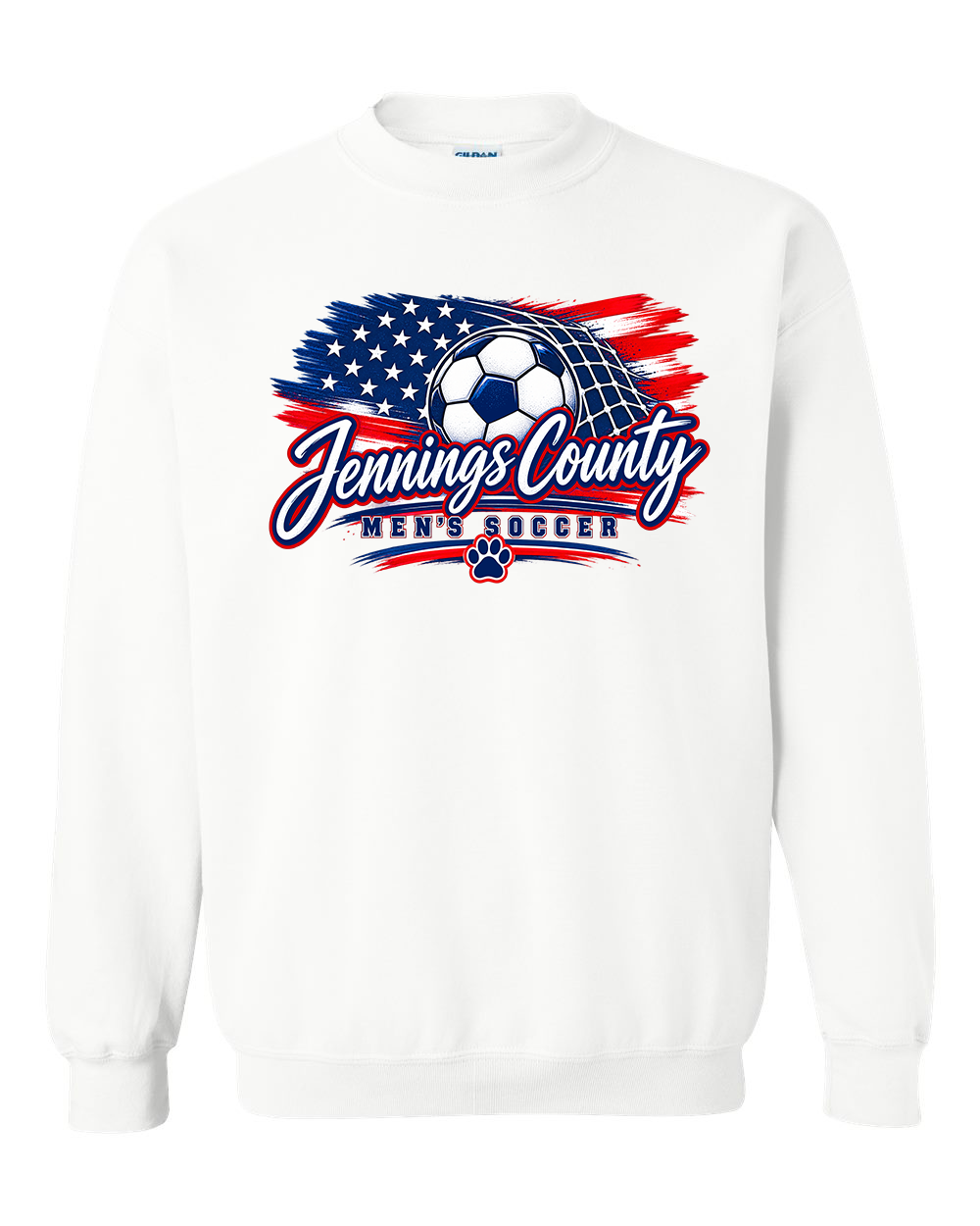 Jennings County Panthers Men's Soccer Flag