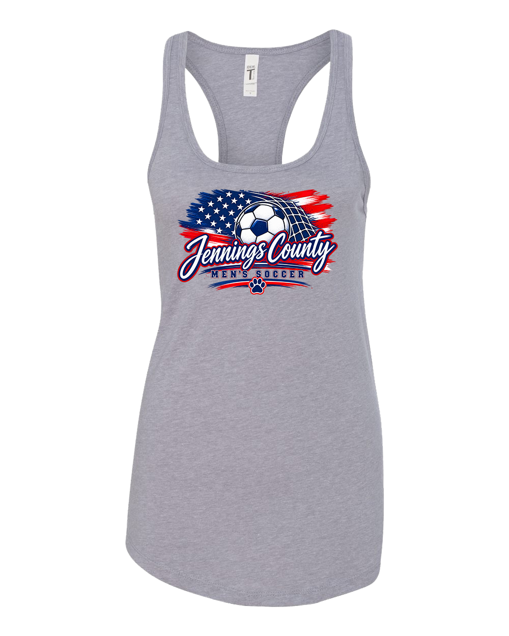 Jennings County Panthers Men's Soccer Flag