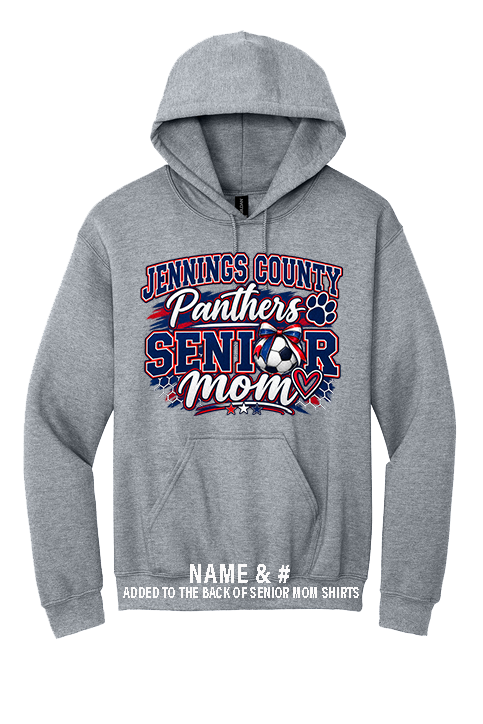 Jennings County Panthers Senior Mom Bow