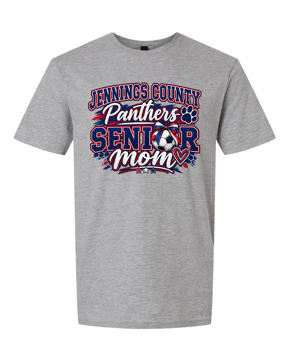 Jennings County Panthers Senior Mom Bow