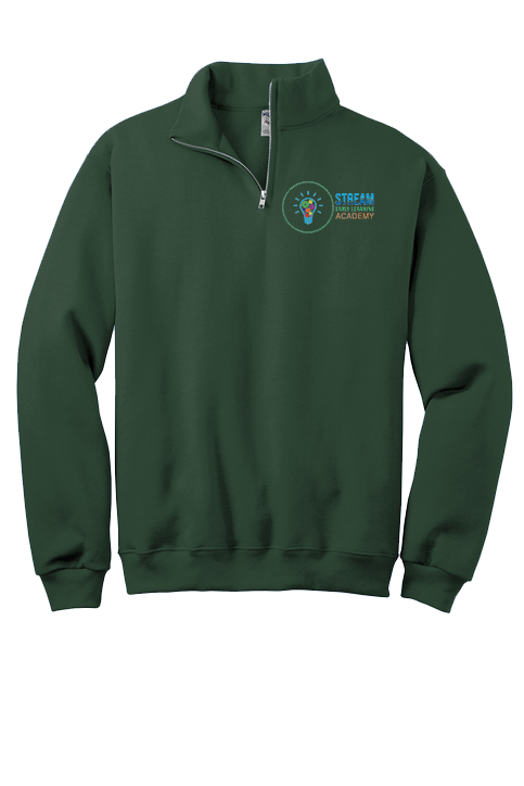 Stream Logo Embroidered Unisex Fit Quarter Zip