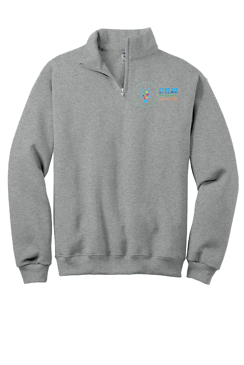 Stream Logo Embroidered Unisex Fit Quarter Zip