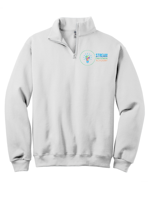 Stream Logo Embroidered Unisex Fit Quarter Zip