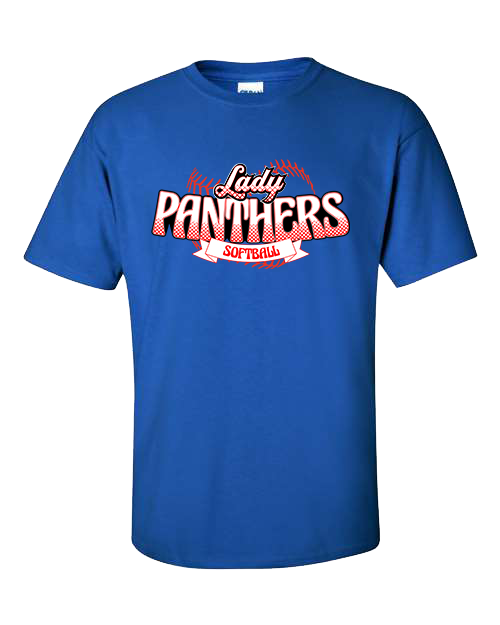 Lady Panthers Softball Graphic Shirt