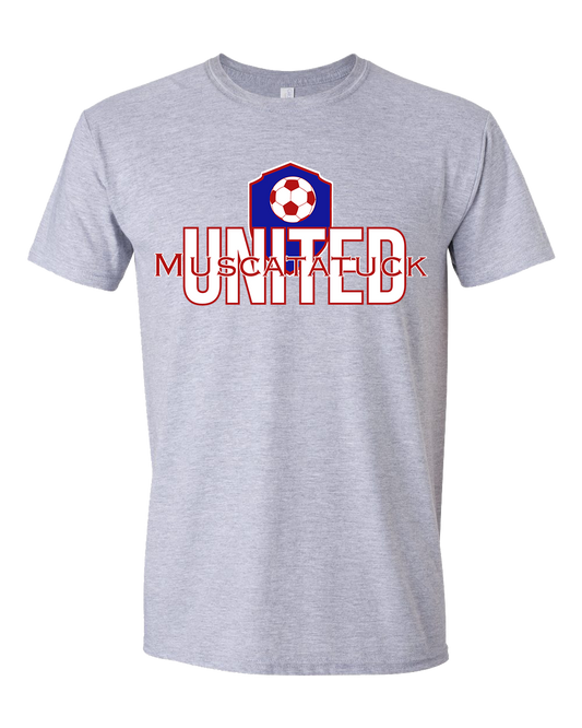 Muscatatuck United Soccer Club Grey Graphic Shirts D2