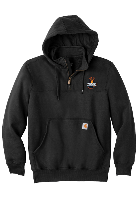 Muscatatuck Outfitters Embroidered Carhartt Paxton Heavyweight Hooded Quarter Zip Sweatshirt