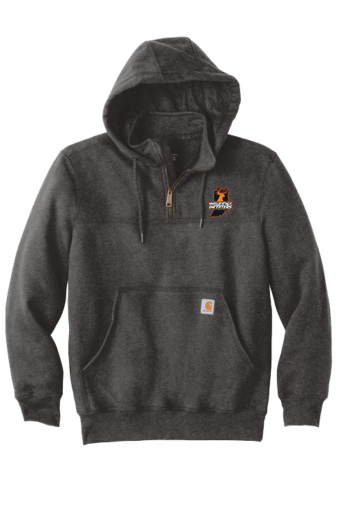 Muscatatuck Outfitters Embroidered Carhartt Paxton Heavyweight Hooded Quarter Zip Sweatshirt