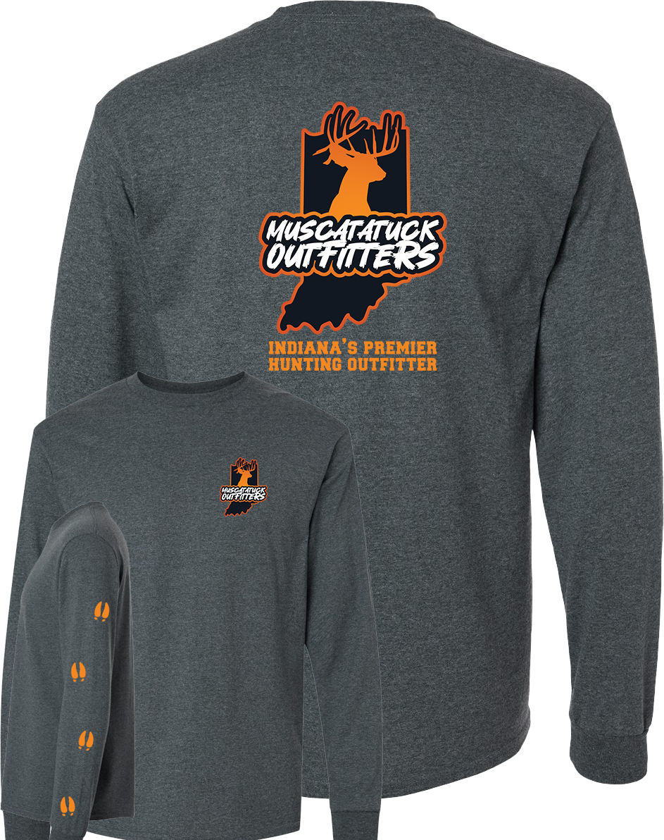 Muscatatuck Outfitters Dk Heather Graphic Shirts
