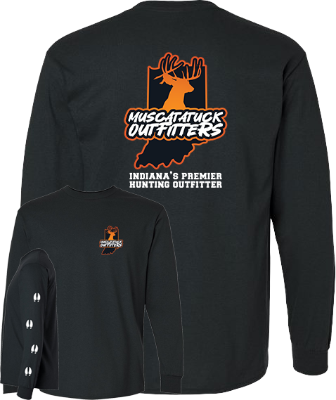 Muscatatuck Outfitters Black Graphic Shirts