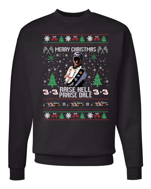 Raise Hell Praise Dale Ugly Christmas Sweater