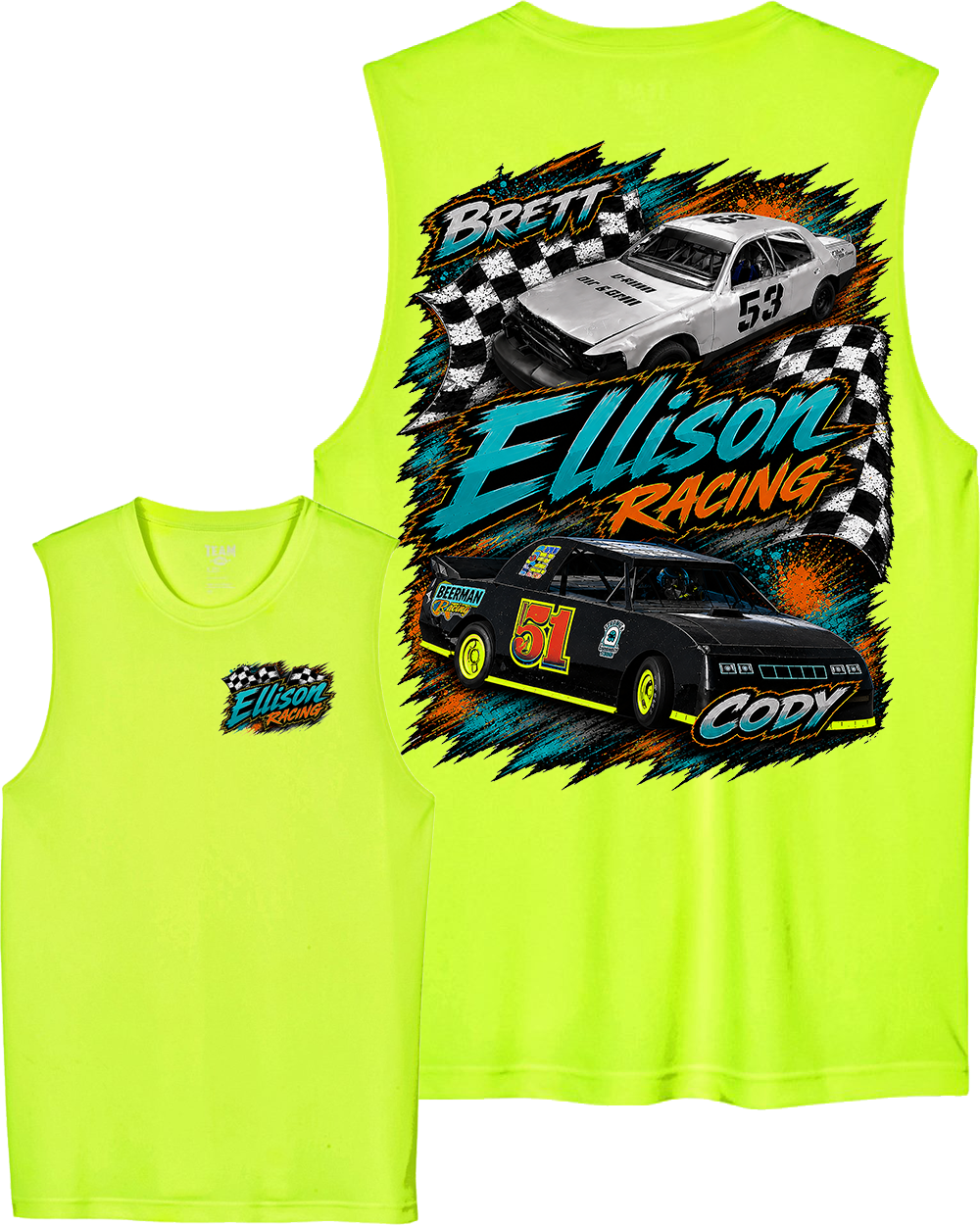 Ellison Racing Graphic Tanks