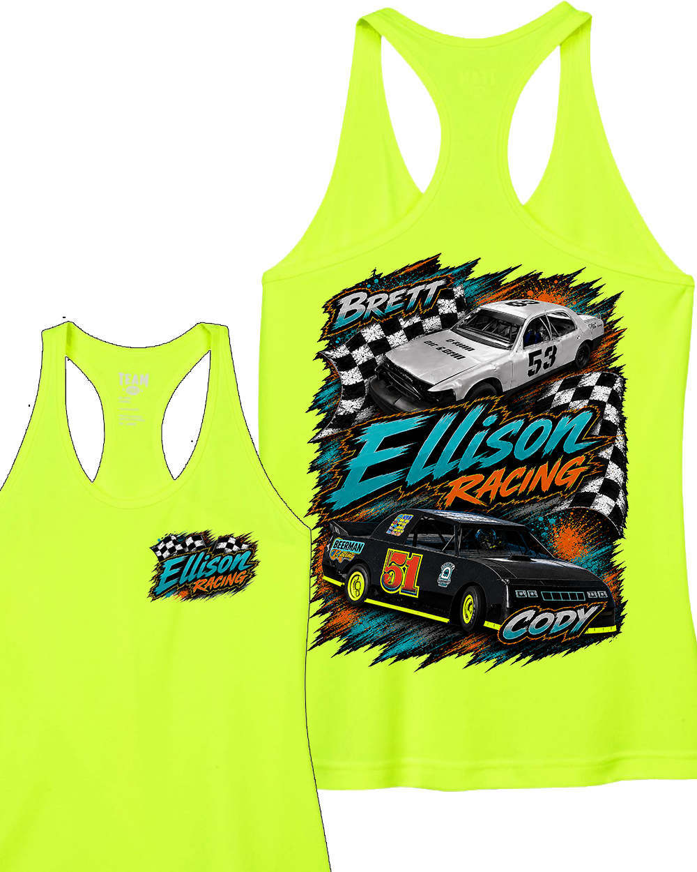 Ellison Racing Graphic Tanks
