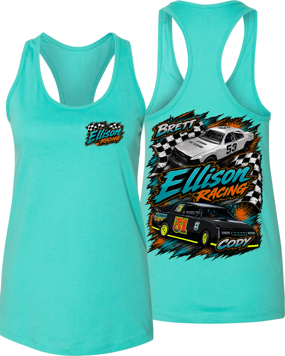 Ellison Racing Graphic Tanks