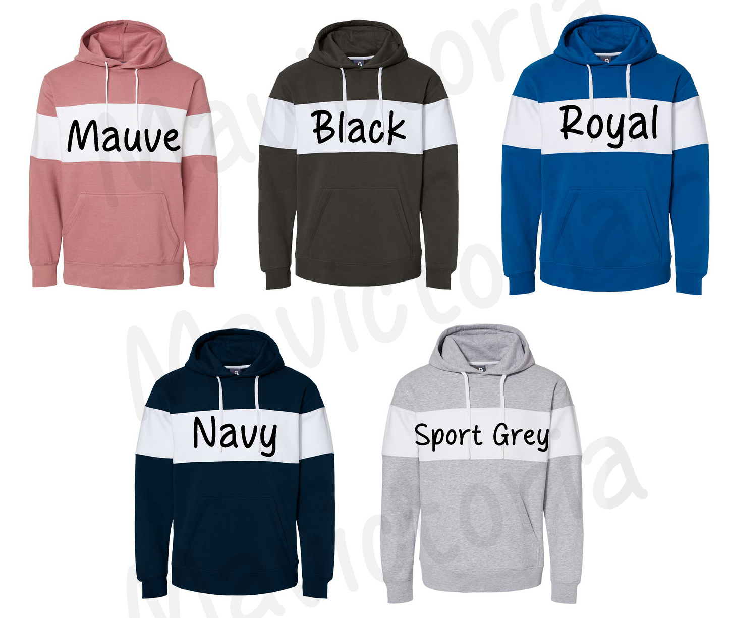 yay sports do the thing win the points embroidered colorblock hoodie